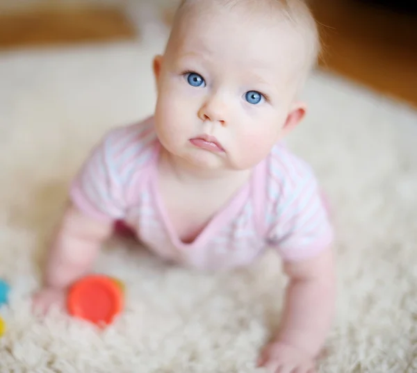 Adorable baby girl — Stock Photo, Image