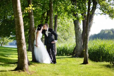 Güzel gelin ve damat