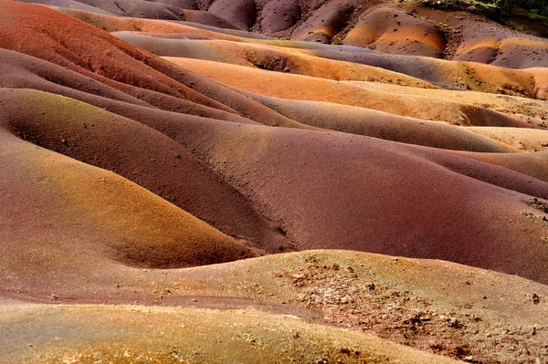 Chamarel sette terre colorate su Mauritius — Foto Stock