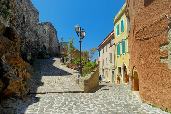 Castelsardo sokak — Stok fotoğraf