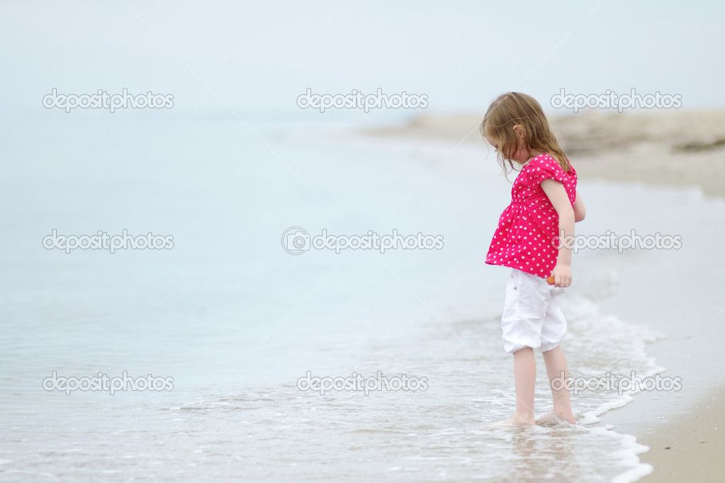 girl on     beach