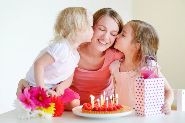 Aniversário da mãe — Fotografia de Stock