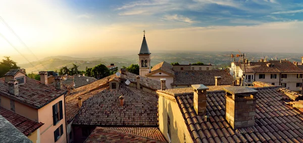 Vacker Utsikt Över San Marino Mikrostat Och Emilia Romagna Regionen — Stockfoto