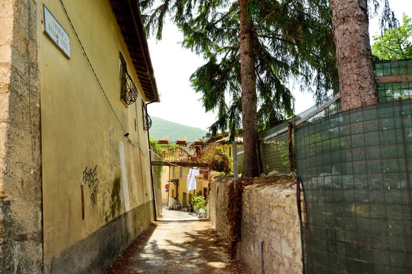 Norcia Italy June 2019 2016 지진으로 심각하게 손상된 시빌리니 공원의 — 스톡 사진