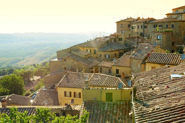 Encantadora Cidade Medieval Volterra Conhecida Por Sua Rica Herança Etrusca — Fotografia de Stock