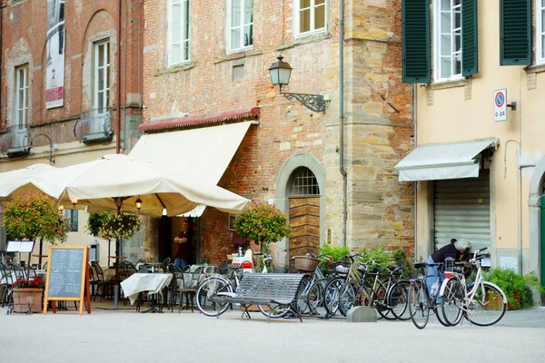 Lucca Talya Haziran 2019 Lucca Şehrinin Değmemiş Rönesans Dönemi Şehir — Stok fotoğraf