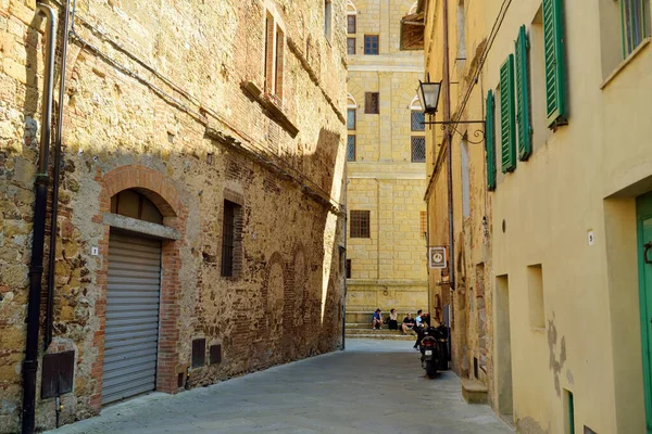Pienza Italy Ιουνιου 2019 Δρόμοι Της Πιέντζας Ένα Χωριό Που — Φωτογραφία Αρχείου