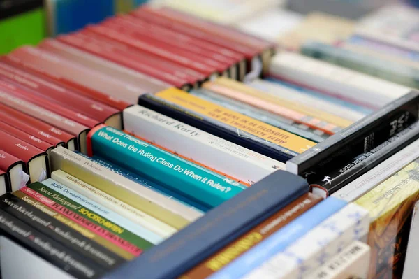 Amsterdam August 2011 Old Books Sold Flea Market Amsterdam Netherlands — Stock Photo, Image