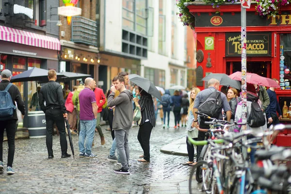 Dublin Ireland May 2018 Everyday Busy Life Tourists Townspeople Dublin — Stock fotografie