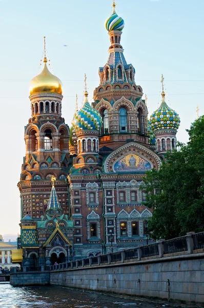 The Cathedral of the Savior on the blood — Stock Photo, Image