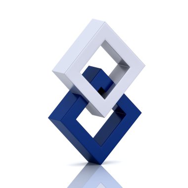 ortogonal rhombs sembolü