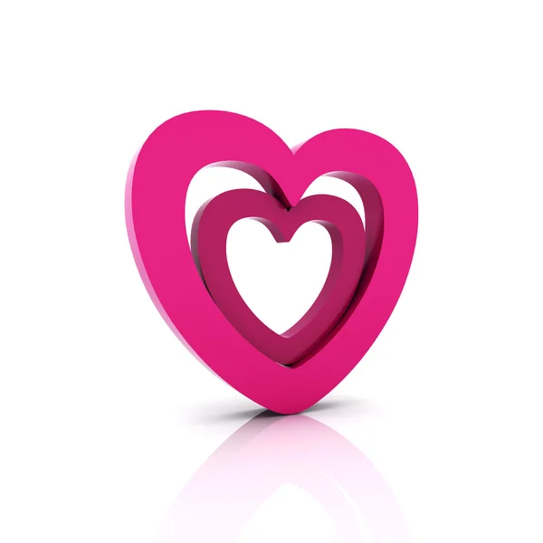 Simbolo cuore — Foto Stock