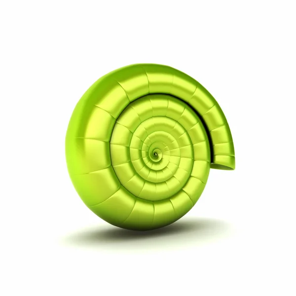 Eco symbol med helix — Stockfoto