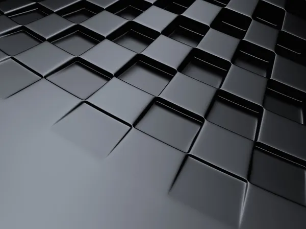 Schach mit metallischem Hintergrund Stockbild
