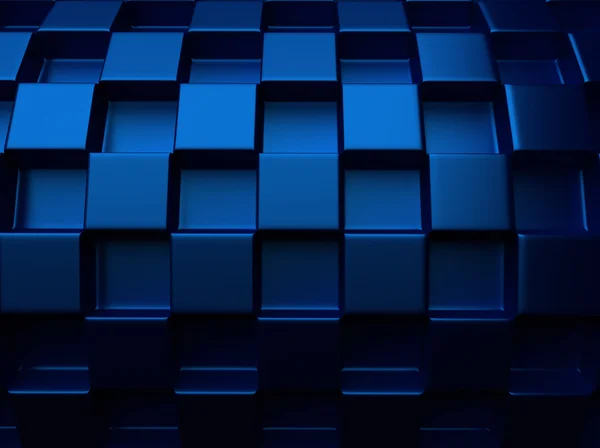Xadrez azul fundo metálico — Fotografia de Stock
