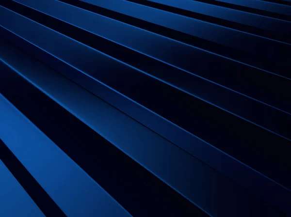 青い線とメタリックな背景 — ストック写真