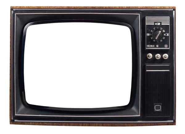 Старый телевизор — стоковое фото