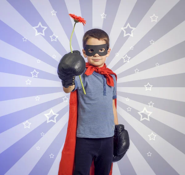 Superhjälte Kid — Stockfoto
