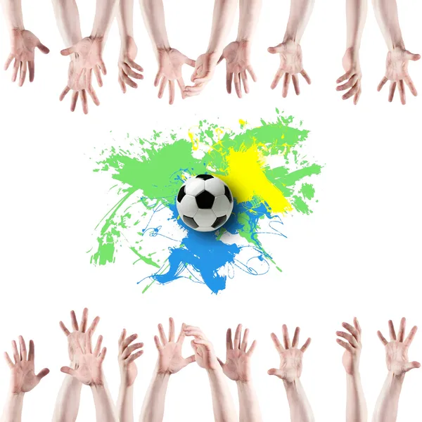 Creative Soccer Design — Stock Photo, Image