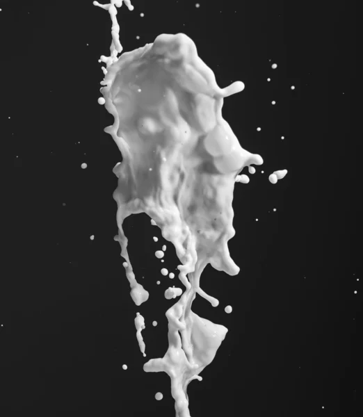 Splash white liquid — Stock Photo, Image