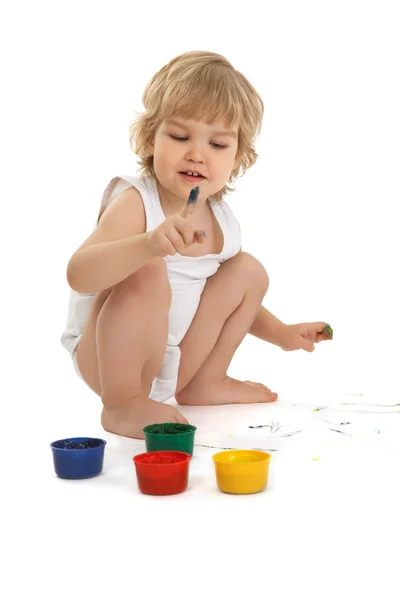 Young painter — Stock Photo, Image