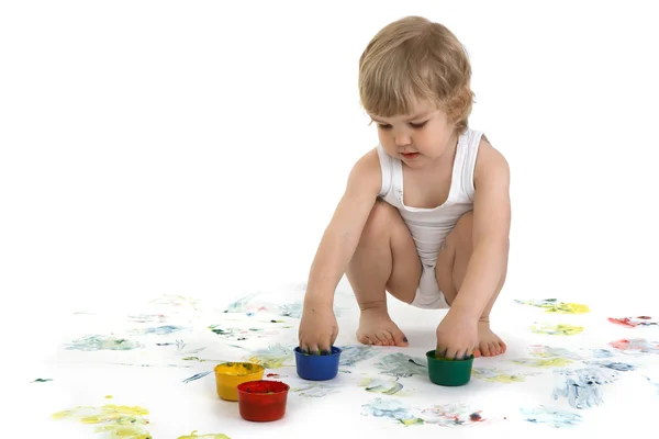 Young painter — Stock Photo, Image