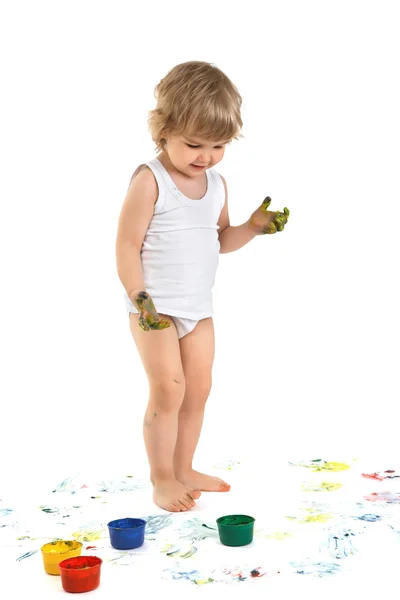 Young painter — Stock Photo, Image