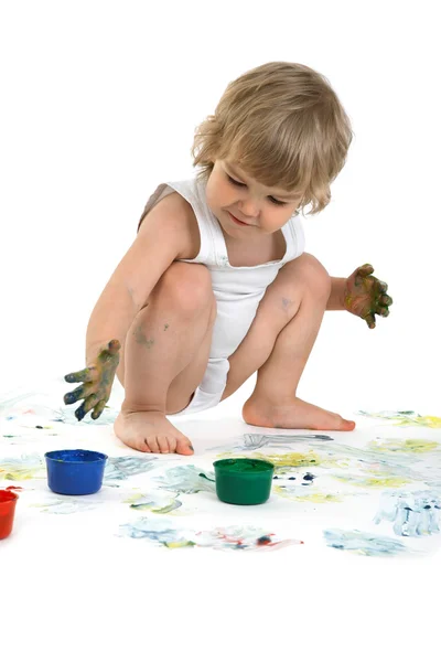 Young painter — Stock Photo, Image