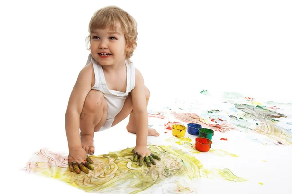 Young painter — Stock Photo, Image