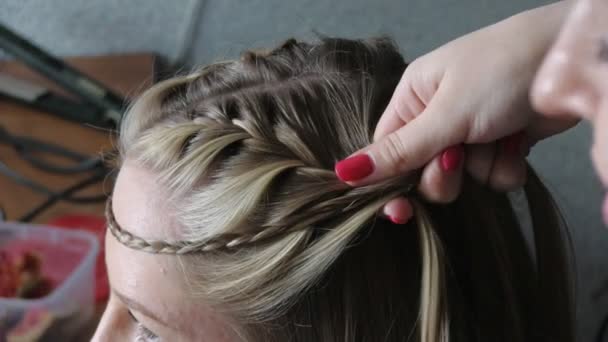 Hairdresser — Stock Video