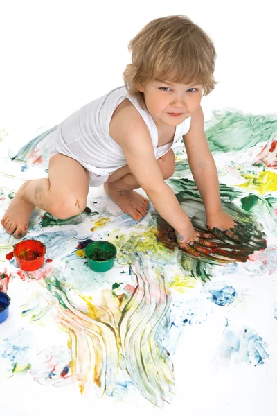 Young painter — Stock Photo, Image