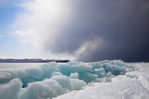 Inverno Baikal — Fotografia de Stock