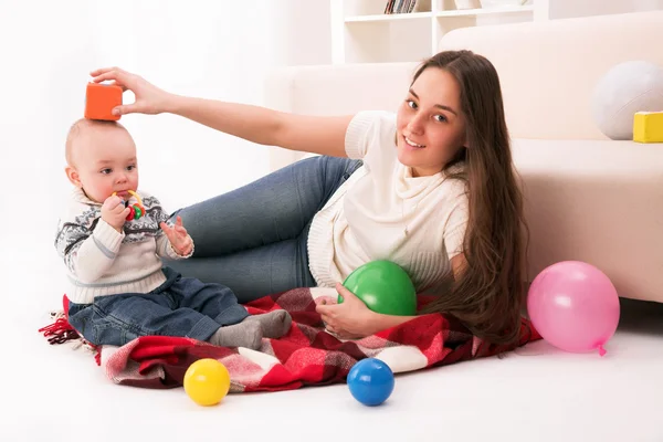 Mãe com filho — Fotografia de Stock