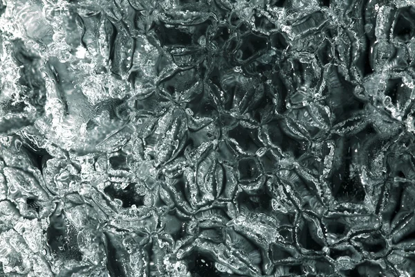 Macro textura de hielo — Foto de Stock
