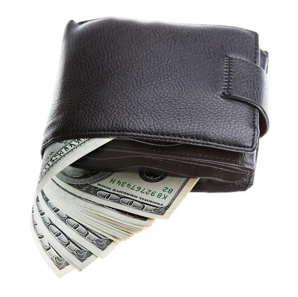 Wallet with dollars — Stock Photo, Image