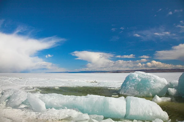 Zima Bajkał — Zdjęcie stockowe