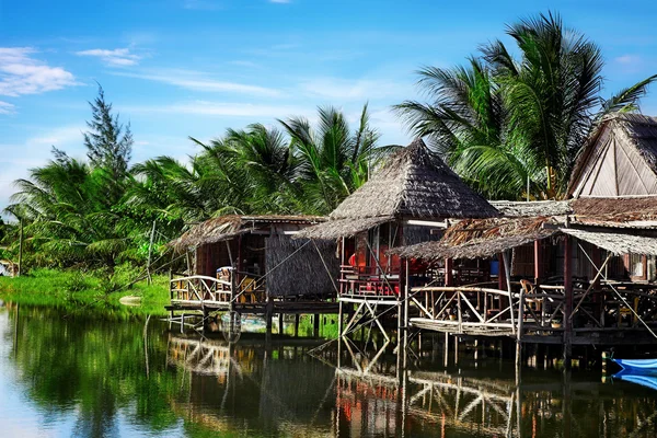 Tropical village — Stock Photo, Image