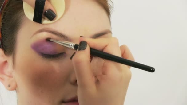 Maquillage par styliste — Video