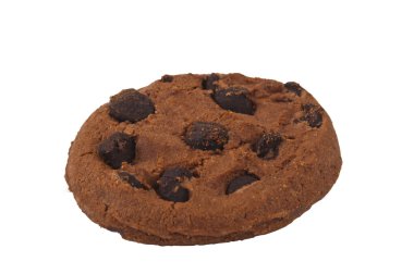 Çerezler çikolata damla izole