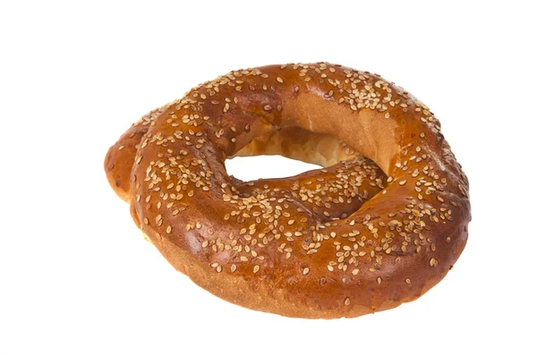 Bagel elszigetelt — Stock Fotó