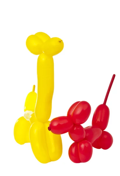 Brinquedo de balões isolados — Fotografia de Stock