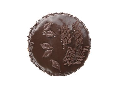 Çikolatalı kek izole