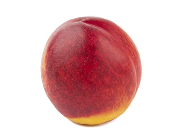 Mogen persika isolerade — Stockfoto