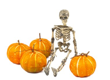 bal kabağı ile iskelet
