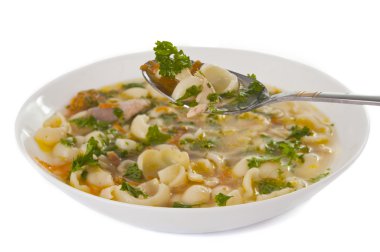 izole tavuk çorbası