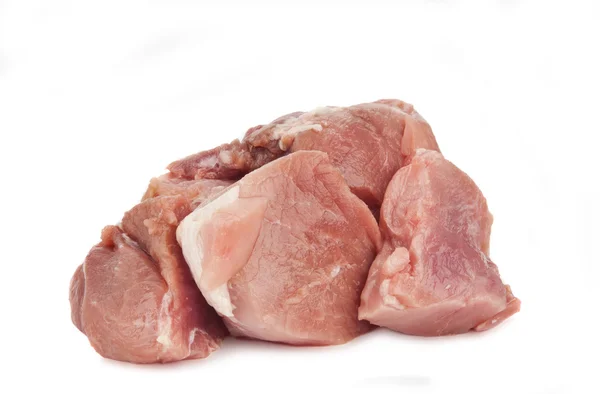 Fleisch isoliert — Stockfoto