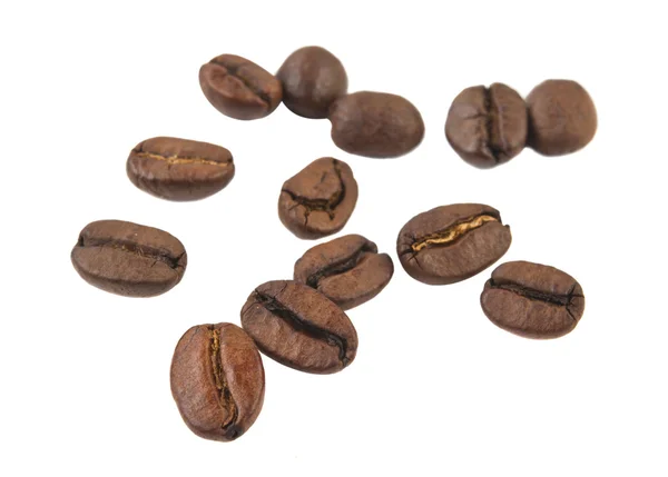 Coffee beans isolated — Stock Photo, Image