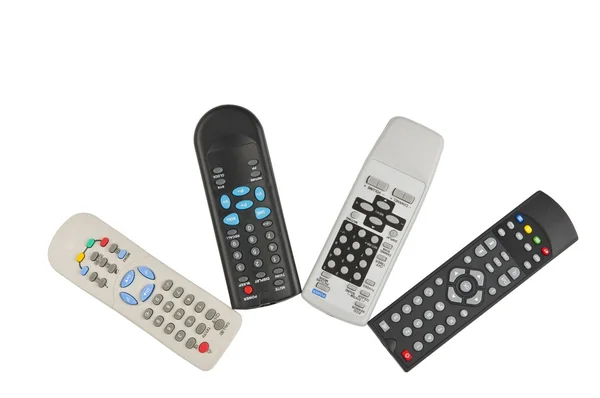 Remote control TV terisolasi — Stok Foto