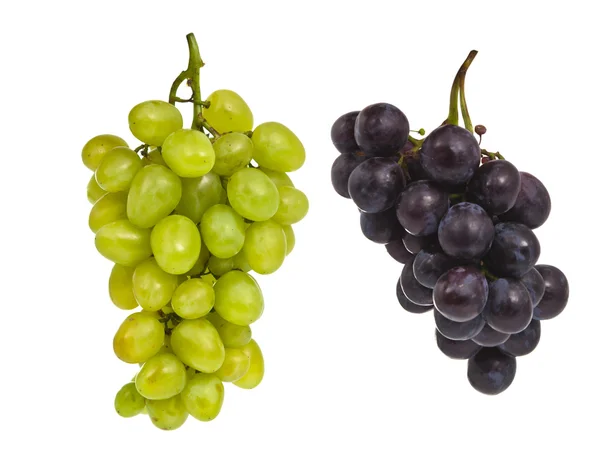 Kiść winogron na białym tle — Zdjęcie stockowe
