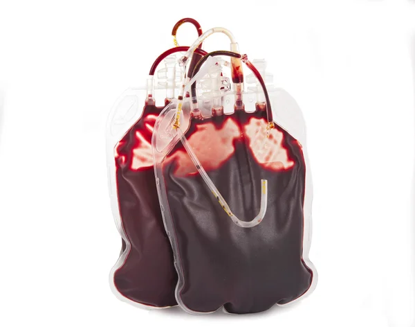 Bolsa de sangre aislada — Foto de Stock